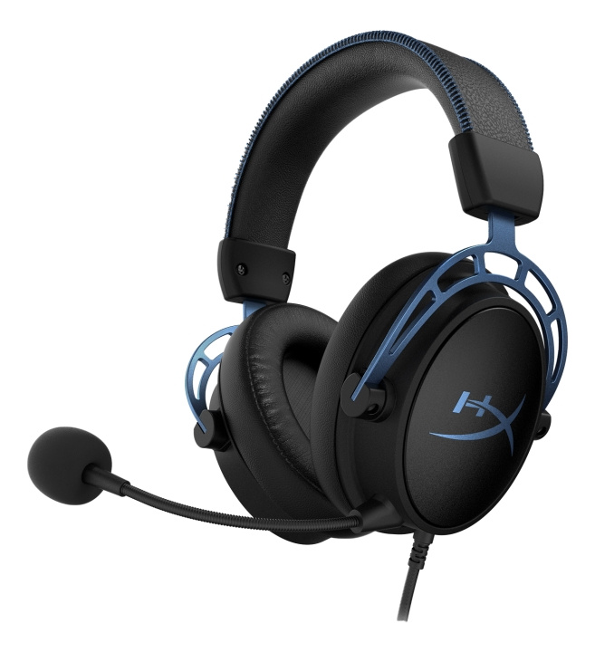 HyperX Cloud Alpha S - Gamingheadset, svart/blå i gruppen DATORER & KRINGUTRUSTNING / Gaming / Headset hos TP E-commerce Nordic AB (C16485)