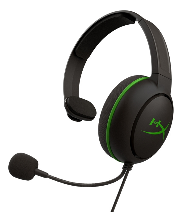 HyperX CloudX Chat Headset för Xbox, svart/grön i gruppen DATORER & KRINGUTRUSTNING / Gaming / Headset hos TP E-commerce Nordic AB (C16486)