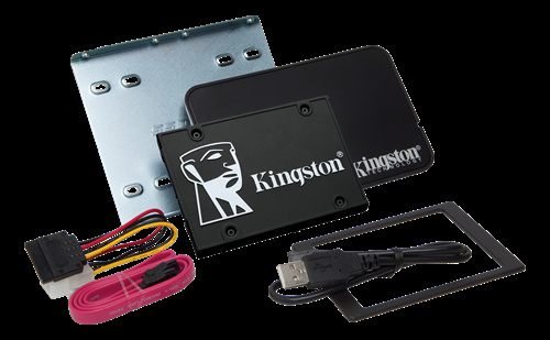 kingston KC600 SATA SSD Bundle, 256GB, 2.5