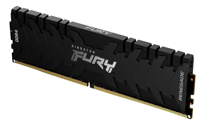 Kingston FURY Renegade Black 8GB 3200MHz DDR4 CL16 DIMM i gruppen DATORER & KRINGUTRUSTNING / Datorkomponenter / RAM-minnen / DDR4 hos TP E-commerce Nordic AB (C16755)