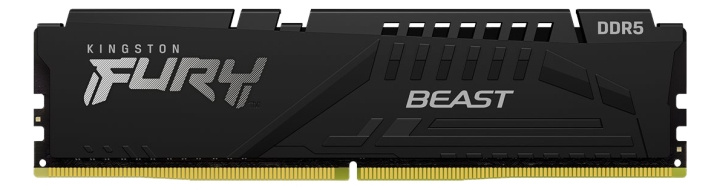Kingston 16GB 4800MHz DDR5 RAM-minne CL38 DIMM FURY Beast Black i gruppen DATORER & KRINGUTRUSTNING / Datorkomponenter / RAM-minnen / DDR5 hos TP E-commerce Nordic AB (C16865)