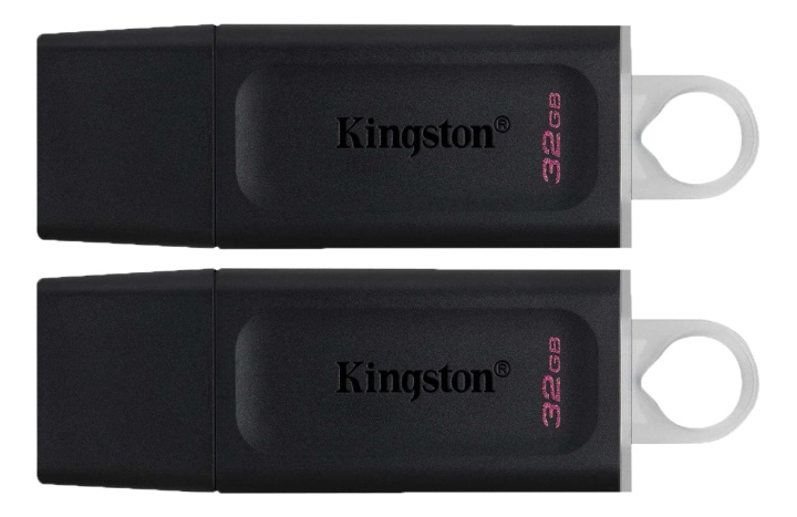 kingston 32GB USB3.2 Gen 1 DataTraveler Exodia black + white, 2 Pcs i gruppen HEMELEKTRONIK / Lagringsmedia / USB-minnen / USB 3.2 hos TP E-commerce Nordic AB (C16904)
