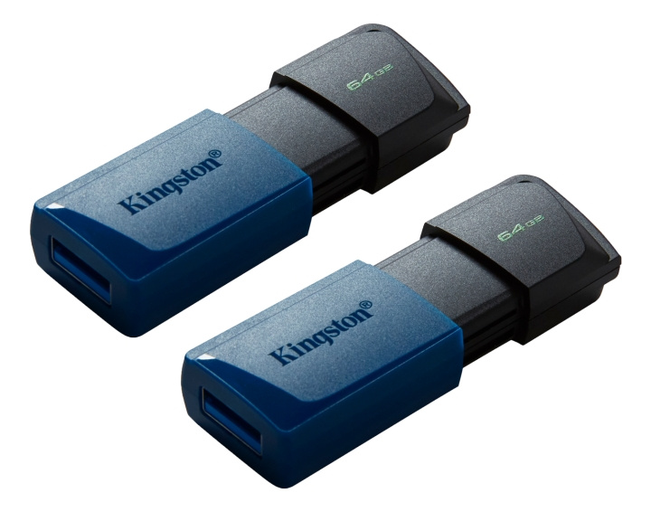 kingston DataTraveler Exodia M USB-minne, 64GB, 2-pack i gruppen HEMELEKTRONIK / Lagringsmedia / USB-minnen / USB 3.2 hos TP E-commerce Nordic AB (C16914)