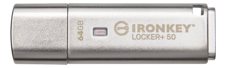 kingston 64GB IKLP50 AES USB, w/256bit i gruppen HEMELEKTRONIK / Lagringsmedia / USB-minnen / USB 3.2 hos TP E-commerce Nordic AB (C16933)