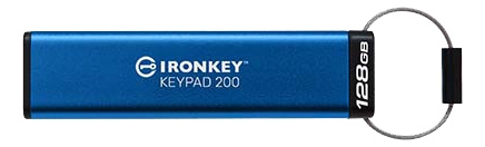 kingston 128GB IronKey Keypad 200, FIPS 140-3 Lvl 3 (Pending) AES-256 i gruppen HEMELEKTRONIK / Lagringsmedia / USB-minnen / USB 3.2 hos TP E-commerce Nordic AB (C16946)