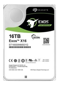 Seagate Exos X16 Hard drive 16TB i gruppen DATORER & KRINGUTRUSTNING / Datorkomponenter / Hårddiskar / Interna 3.5 tum hos TP E-commerce Nordic AB (C16965)