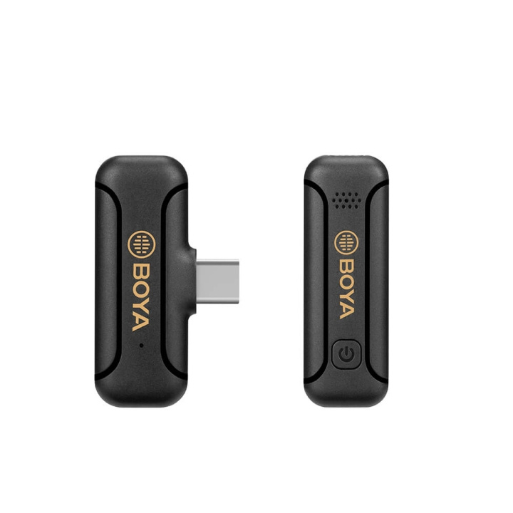 BOYA Trådlöst Mikrofonsystem x1 BY-WM3 För USB-C i gruppen DATORER & KRINGUTRUSTNING / Datortillbehör / Mikrofoner hos TP E-commerce Nordic AB (C16994)