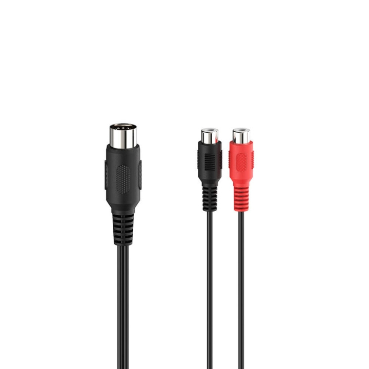 Hama Adapter Audio 2x RCA Hona till DIN 5-stift Hane i gruppen HEMELEKTRONIK / Kablar & Adaptrar / RCA-kablar & adaptrar / Adaptrar hos TP E-commerce Nordic AB (C17015)