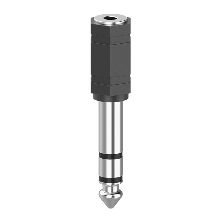 Hama Adapter Audio 3.5 to 6.3 Stereo i gruppen HEMELEKTRONIK / Kablar & Adaptrar / Ljud Analog / Adaptrar hos TP E-commerce Nordic AB (C17019)