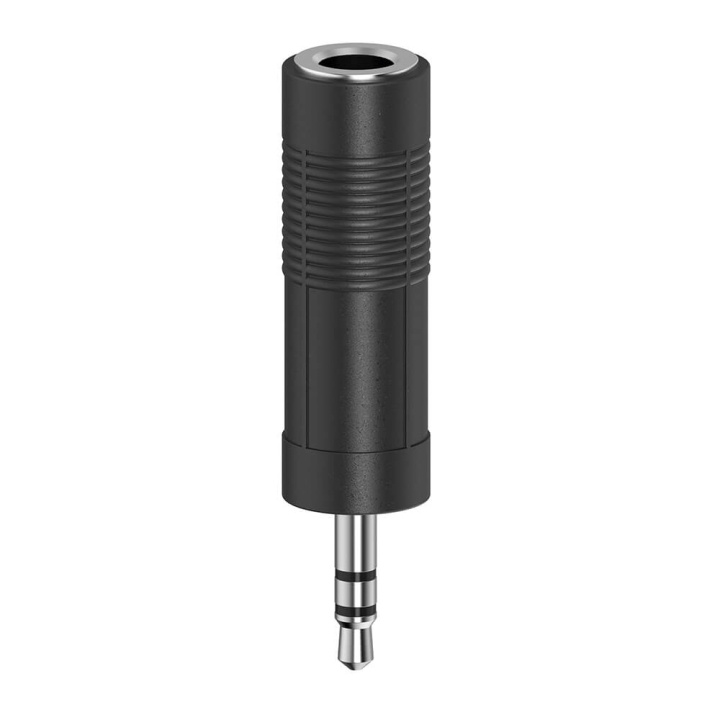 Hama Adapter Audio 6,3 till 3,5 Hona till Hane Stereo i gruppen HEMELEKTRONIK / Kablar & Adaptrar / Ljud Analog / Adaptrar hos TP E-commerce Nordic AB (C17021)