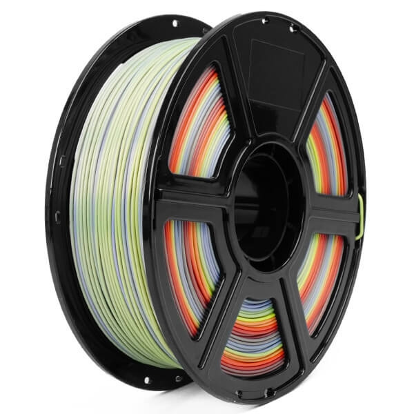 FlashForge PLA Silk 1.75 mm Regnbåge 1,0KG 3D Utskriftsfilament i gruppen DATORER & KRINGUTRUSTNING / Skrivare & Tillbehör / Skrivare / 3D-Skrivare & Tillbehör / Tillbehör hos TP E-commerce Nordic AB (C17035)