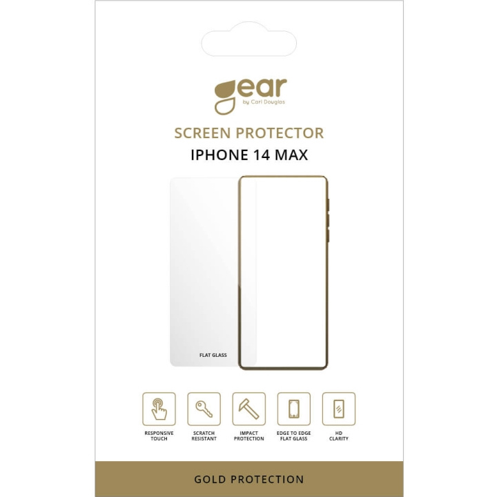 Gear Skärmskydd 2.5D iPhone 14 Plus i gruppen SMARTPHONE & SURFPLATTOR / Mobilskydd / Apple / iPhone 14 hos TP E-commerce Nordic AB (C17094)