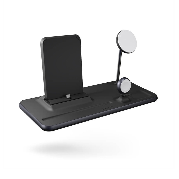 Zens Trådlös laddare 4in1 Magnetic + Watch + iPad i gruppen SMARTPHONE & SURFPLATTOR / Laddare & Kablar / Trådlösa Qi laddare hos TP E-commerce Nordic AB (C17099)