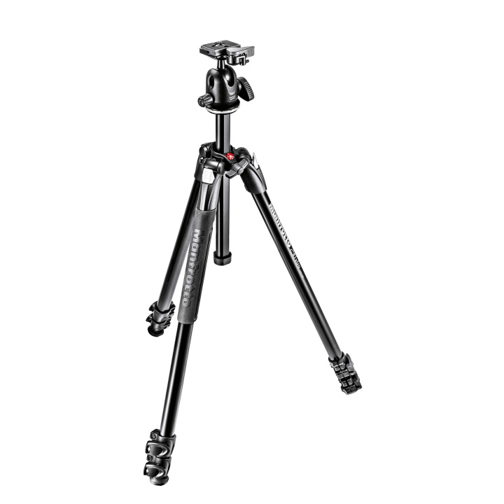 MANFROTTO Stativkit 290 Xtra 496RC2 Kulled Alu i gruppen HEMELEKTRONIK / Foto & Video / Fotoutrustning / Stativ hos TP E-commerce Nordic AB (C17106)