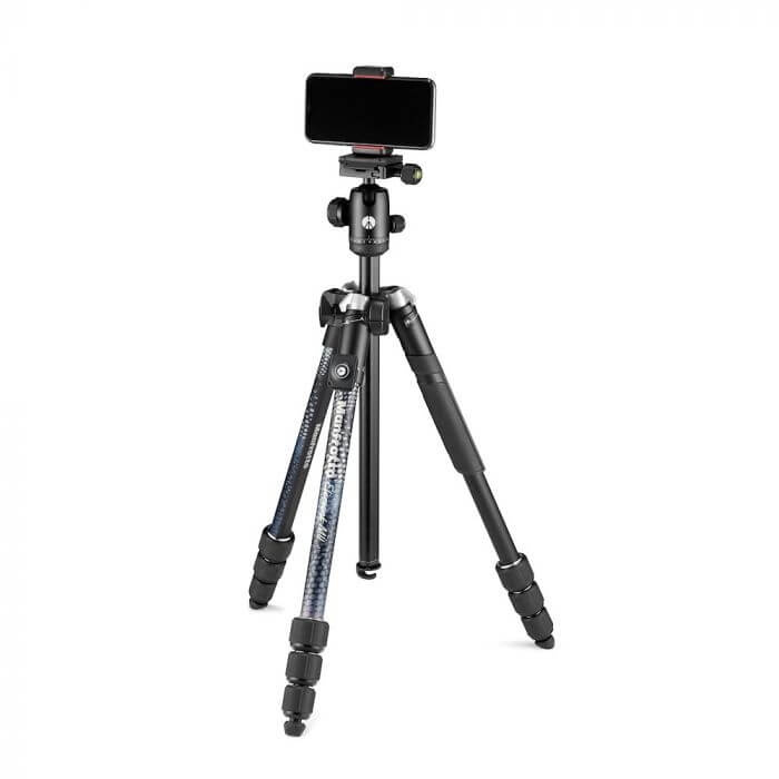 MANFROTTO Stativkit Element MII Mobil BT Kulled Alu Svart i gruppen HEMELEKTRONIK / Foto & Video / Fotoutrustning / Stativ hos TP E-commerce Nordic AB (C17121)