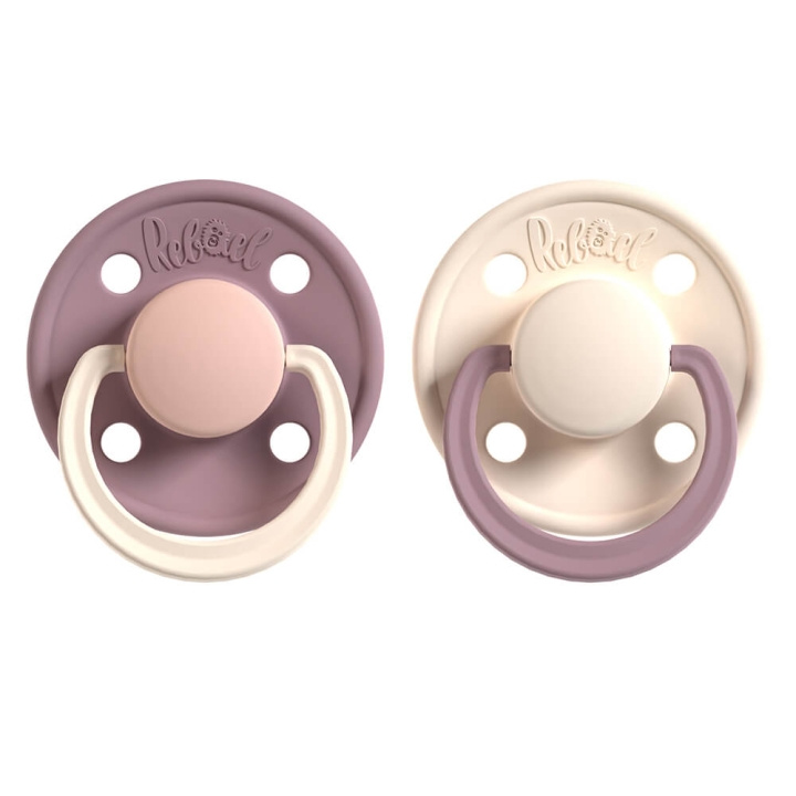 REBAEL Napp 2-pack Storlek 1 Misty Soft Mouse / Frosty Pearly Rhino i gruppen LEKSAKER, BARN- & BABYPRODUKTER / Babysaker / Nappar & Bitringar hos TP E-commerce Nordic AB (C17226)