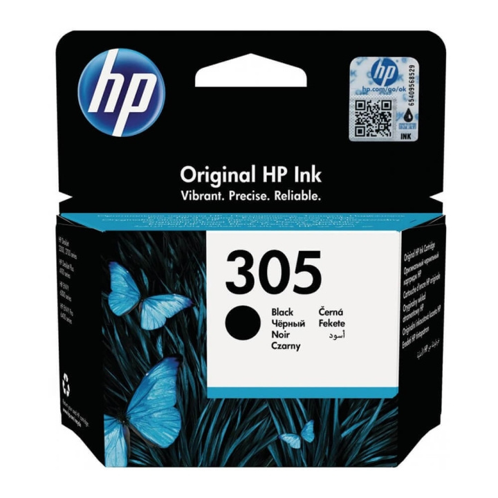 HP Bläck 3YM61AE 305 Svart i gruppen DATORER & KRINGUTRUSTNING / Skrivare & Tillbehör / Bläck & Toner / Bläckpatroner / HP hos TP E-commerce Nordic AB (C17260)