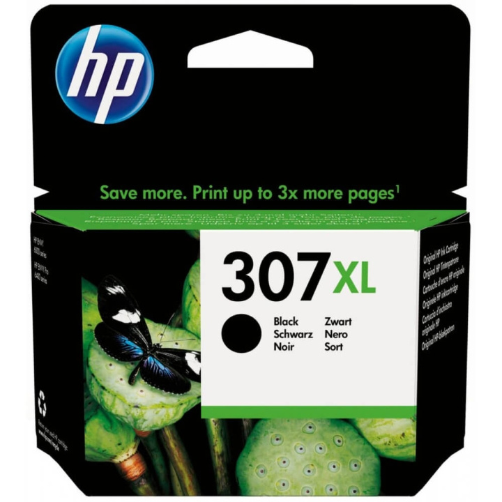 HP Ink 3YM64AE 307XL Black i gruppen DATORER & KRINGUTRUSTNING / Skrivare & Tillbehör / Bläck & Toner / Bläckpatroner / HP hos TP E-commerce Nordic AB (C17263)