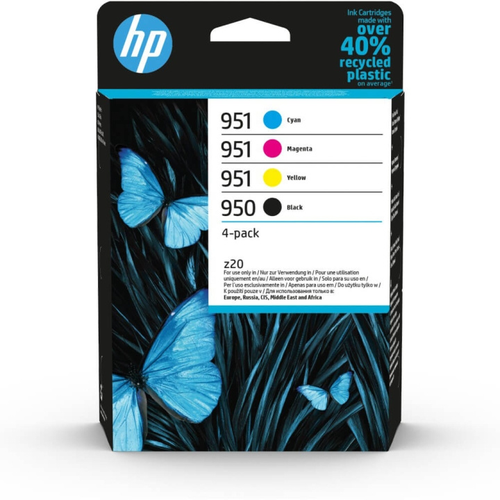 HP Bläck 6ZC65AE 950/951 Multipack i gruppen DATORER & KRINGUTRUSTNING / Skrivare & Tillbehör / Bläck & Toner / Bläckpatroner / HP hos TP E-commerce Nordic AB (C17267)