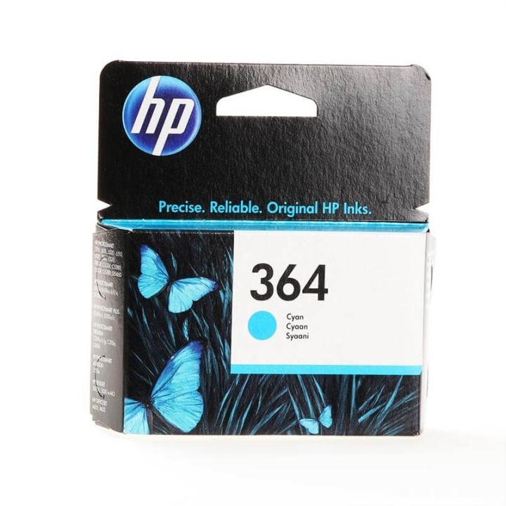 HP Bläck CB318EE 364 Cyan i gruppen DATORER & KRINGUTRUSTNING / Skrivare & Tillbehör / Bläck & Toner / Bläckpatroner / HP hos TP E-commerce Nordic AB (C17293)