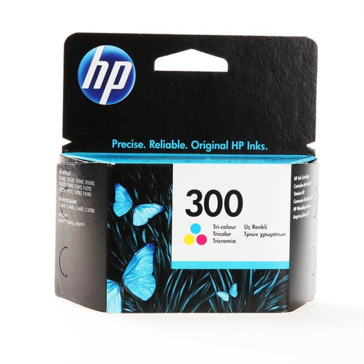 HP Bläck CC643EE 300 Tri-colour i gruppen DATORER & KRINGUTRUSTNING / Skrivare & Tillbehör / Bläck & Toner / Bläckpatroner / HP hos TP E-commerce Nordic AB (C17301)