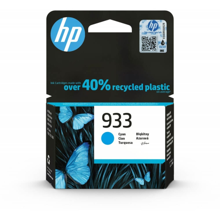 HP Bläck CN058AE 933 Cyan i gruppen DATORER & KRINGUTRUSTNING / Skrivare & Tillbehör / Bläck & Toner / Bläckpatroner / HP hos TP E-commerce Nordic AB (C17328)