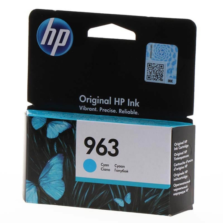 HP Bläck 3JA23AE 963 Cyan i gruppen DATORER & KRINGUTRUSTNING / Skrivare & Tillbehör / Bläck & Toner / Bläckpatroner / HP hos TP E-commerce Nordic AB (C17346)