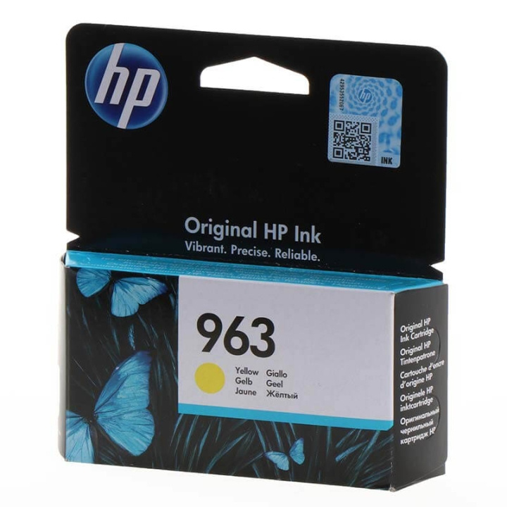 HP Bläck 3JA25AE 963 Gul i gruppen DATORER & KRINGUTRUSTNING / Skrivare & Tillbehör / Bläck & Toner / Bläckpatroner / HP hos TP E-commerce Nordic AB (C17348)