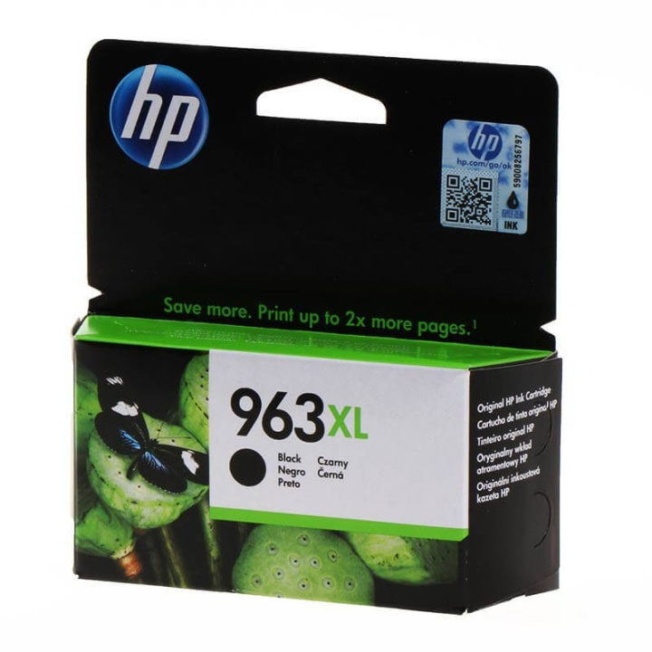 HP Bläck 3JA30AE 963XL Svart i gruppen DATORER & KRINGUTRUSTNING / Skrivare & Tillbehör / Bläck & Toner / Bläckpatroner / HP hos TP E-commerce Nordic AB (C17353)