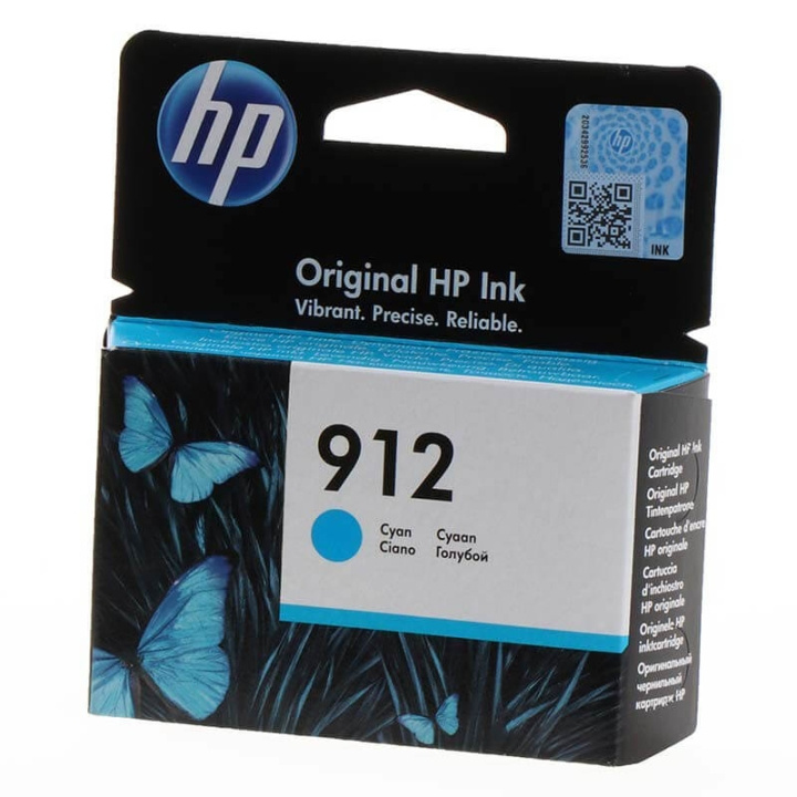 HP Bläck 3YL77AE 912 Cyan i gruppen DATORER & KRINGUTRUSTNING / Skrivare & Tillbehör / Bläck & Toner / Bläckpatroner / HP hos TP E-commerce Nordic AB (C17356)