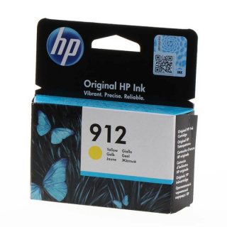 HP Bläck 3YL79AE 912 Gul