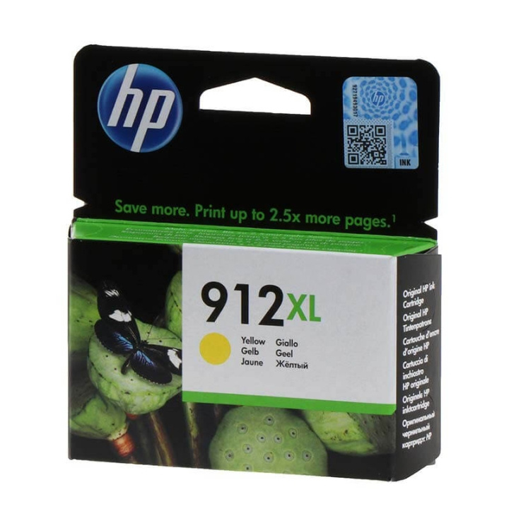 HP Bläck 3YL83AE 912XL Gul i gruppen DATORER & KRINGUTRUSTNING / Skrivare & Tillbehör / Bläck & Toner / Bläckpatroner / HP hos TP E-commerce Nordic AB (C17362)