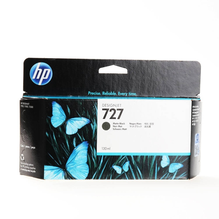 HP Bläck B3P22A 727 Mattsvart 130ml i gruppen DATORER & KRINGUTRUSTNING / Skrivare & Tillbehör / Bläck & Toner / Bläckpatroner / HP hos TP E-commerce Nordic AB (C17369)