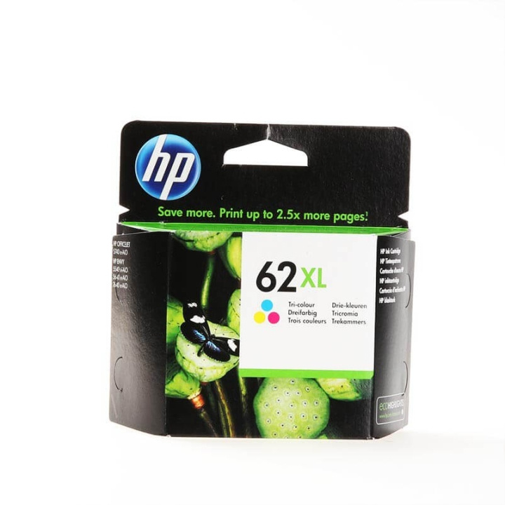 HP Bläck C2P07AE 62XL Tri-colour i gruppen DATORER & KRINGUTRUSTNING / Skrivare & Tillbehör / Bläck & Toner / Bläckpatroner / HP hos TP E-commerce Nordic AB (C17375)