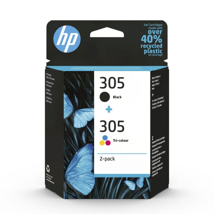 HP Bläck 6ZD17AE 305 Multipack i gruppen DATORER & KRINGUTRUSTNING / Skrivare & Tillbehör / Bläck & Toner / Bläckpatroner / HP hos TP E-commerce Nordic AB (C17390)