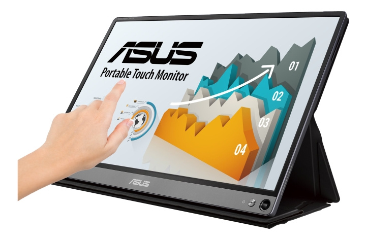 ASUS ZenScreen Touch MB16AMT - LCD-skärm - 15.6