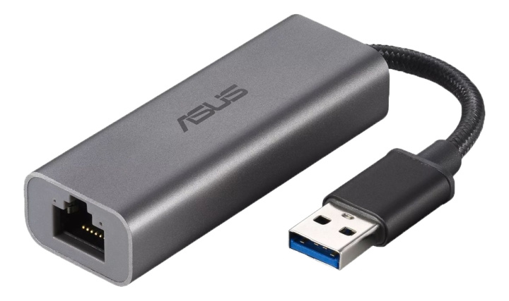 ASUS USB-C2500 - Nätverksadapter - USB 3.2 Gen 1 - 2.5GBase-T x 1 i gruppen DATORER & KRINGUTRUSTNING / Nätverk / Nätverkskort / USB hos TP E-commerce Nordic AB (C17615)