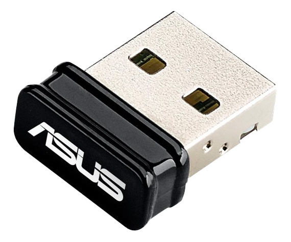 asus USB-N10 Wireless-N150 Nano USB Adapter i gruppen DATORER & KRINGUTRUSTNING / Datortillbehör / Bluetooth-adaptrar hos TP E-commerce Nordic AB (C17616)