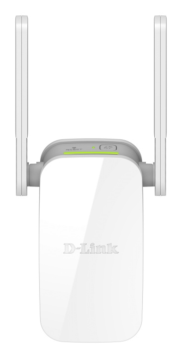 dlink WiFi Range Extender DualBand Gbit 2 powerful antennas white i gruppen DATORER & KRINGUTRUSTNING / Nätverk / WiFi Extenders hos TP E-commerce Nordic AB (C17703)