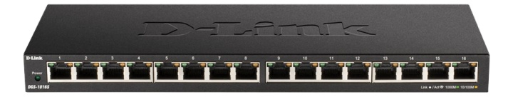 D-Link DGS-1016S 16-Port Gigabit Switch i gruppen DATORER & KRINGUTRUSTNING / Nätverk / Switchar hos TP E-commerce Nordic AB (C17782)