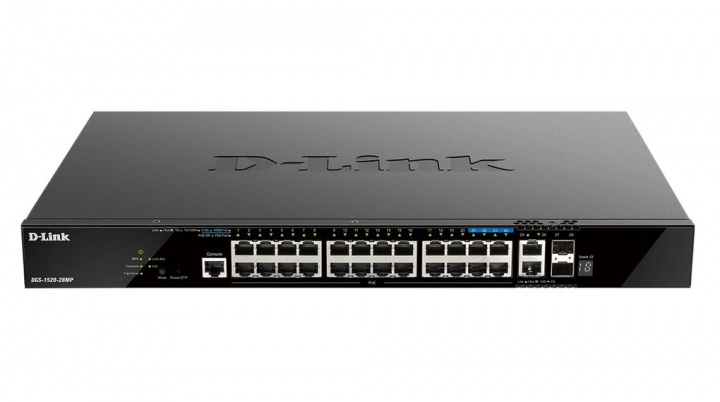 dlink 20 ports GE PoE +4 ports 2.5 GE PoE +2 10GE ports +2 SFP+ i gruppen DATORER & KRINGUTRUSTNING / Nätverk / Switchar / 10/100/1000Mbps hos TP E-commerce Nordic AB (C17796)