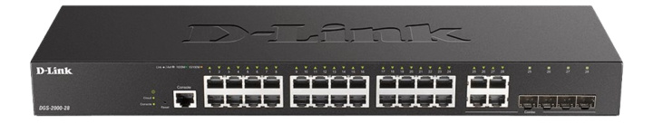 dlink 24-port Gigabit Managed Switch plus 4 Combo 1000BaseT/SFP i gruppen DATORER & KRINGUTRUSTNING / Nätverk / Switchar / 10/100/1000Mbps hos TP E-commerce Nordic AB (C17798)