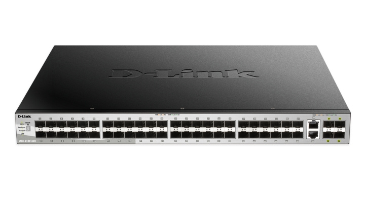 dlink 48 SFP ports Layer 3 Stackable Managed Gigabit Switch i gruppen DATORER & KRINGUTRUSTNING / Nätverk / Switchar / 10/100/1000Mbps hos TP E-commerce Nordic AB (C17804)