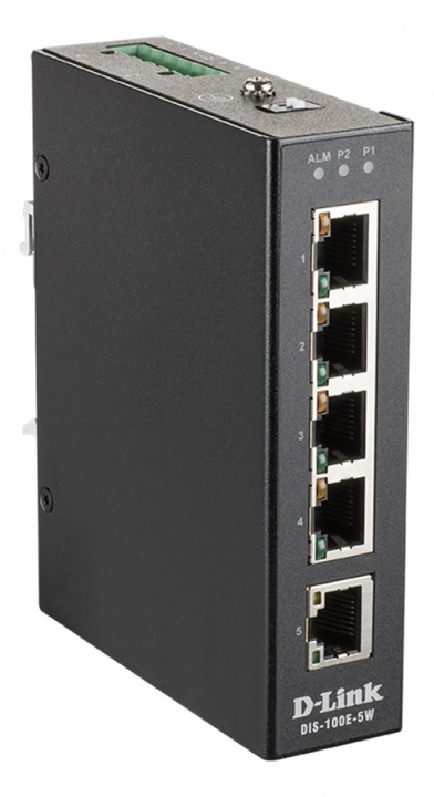 dlink 5 Port Unmanaged Switch with 5 x 10/100 BaseT(X) ports i gruppen DATORER & KRINGUTRUSTNING / Nätverk / Switchar / 10/100Mbps hos TP E-commerce Nordic AB (C17813)