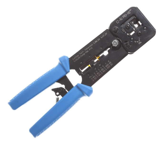 Audiovision Crimp tool EZ-RJ45 Heavy Duty i gruppen HEM, HUSHÅLL & TRÄDGÅRD / Verktyg / Övriga Verktyg & Tillbehör hos TP E-commerce Nordic AB (C17886)