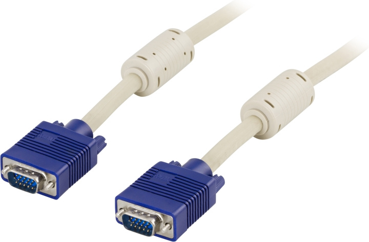 Deltaco Monitor cable RGB HD15ma-15ma 5m i gruppen DATORER & KRINGUTRUSTNING / Datorkablar / VGA / Kablar hos TP E-commerce Nordic AB (C17989)