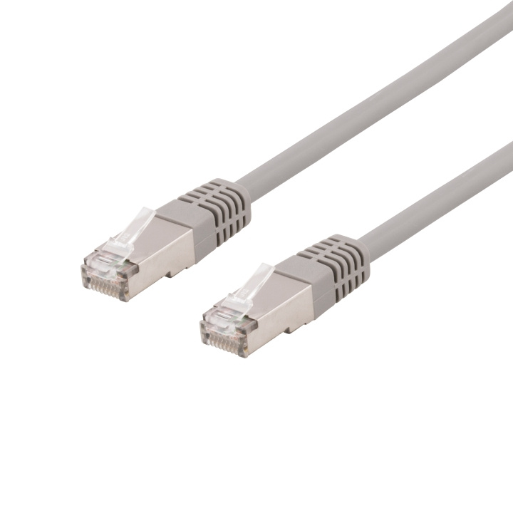 Deltaco S/FTP Cat6 patch cable 0.3m 250MHz Deltacertified LSZH grey i gruppen DATORER & KRINGUTRUSTNING / Datorkablar / Nätverkskablar / Cat6 hos TP E-commerce Nordic AB (C17996)