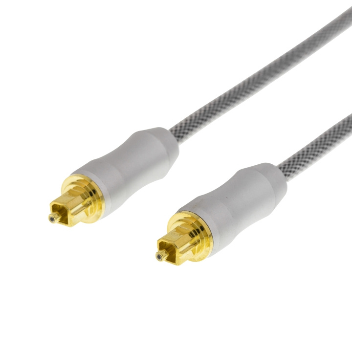 Deltaco PRIME High End Toslink Cable optical digital Au Toslink 5m i gruppen HEMELEKTRONIK / Kablar & Adaptrar / Ljud Digital hos TP E-commerce Nordic AB (C18134)