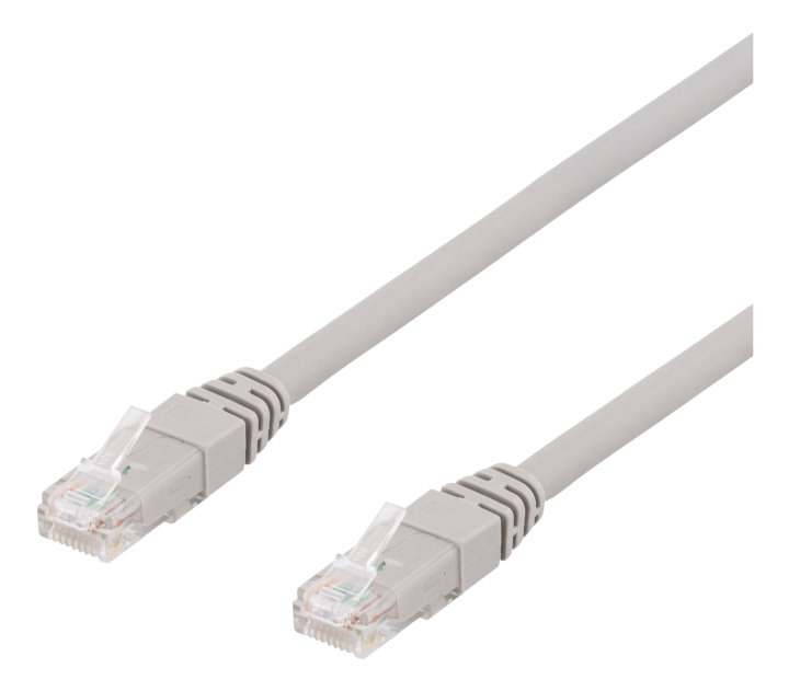 Deltaco U/UTP Cat6A patch cable, 35m, 500MHz, Delta, LSZH, grey i gruppen DATORER & KRINGUTRUSTNING / Datorkablar / Nätverkskablar / Cat6 hos TP E-commerce Nordic AB (C18226)