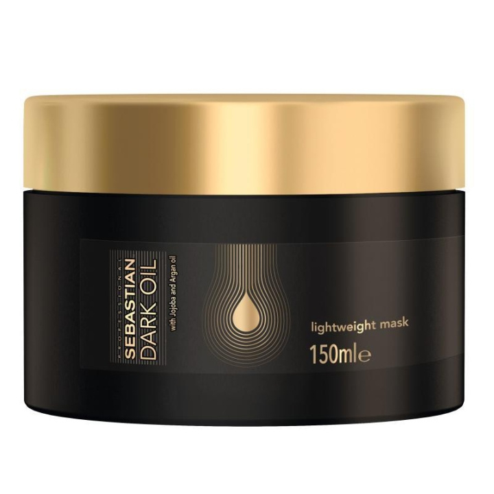 Sebastian Professional Dark Oil Lightweight Mask 150ml i gruppen SKÖNHET & HÄLSA / Hår & Styling / Hårvårdsprodukter / Hårinpackning hos TP E-commerce Nordic AB (C18343)